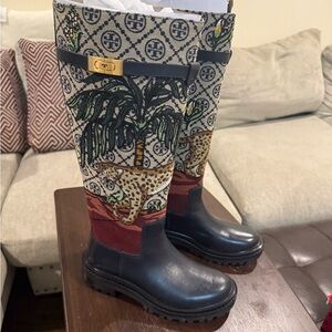 Tory Burch rain boots